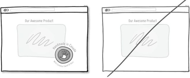 說明產(chǎn)品的產(chǎn)地，增加與他牌的差異